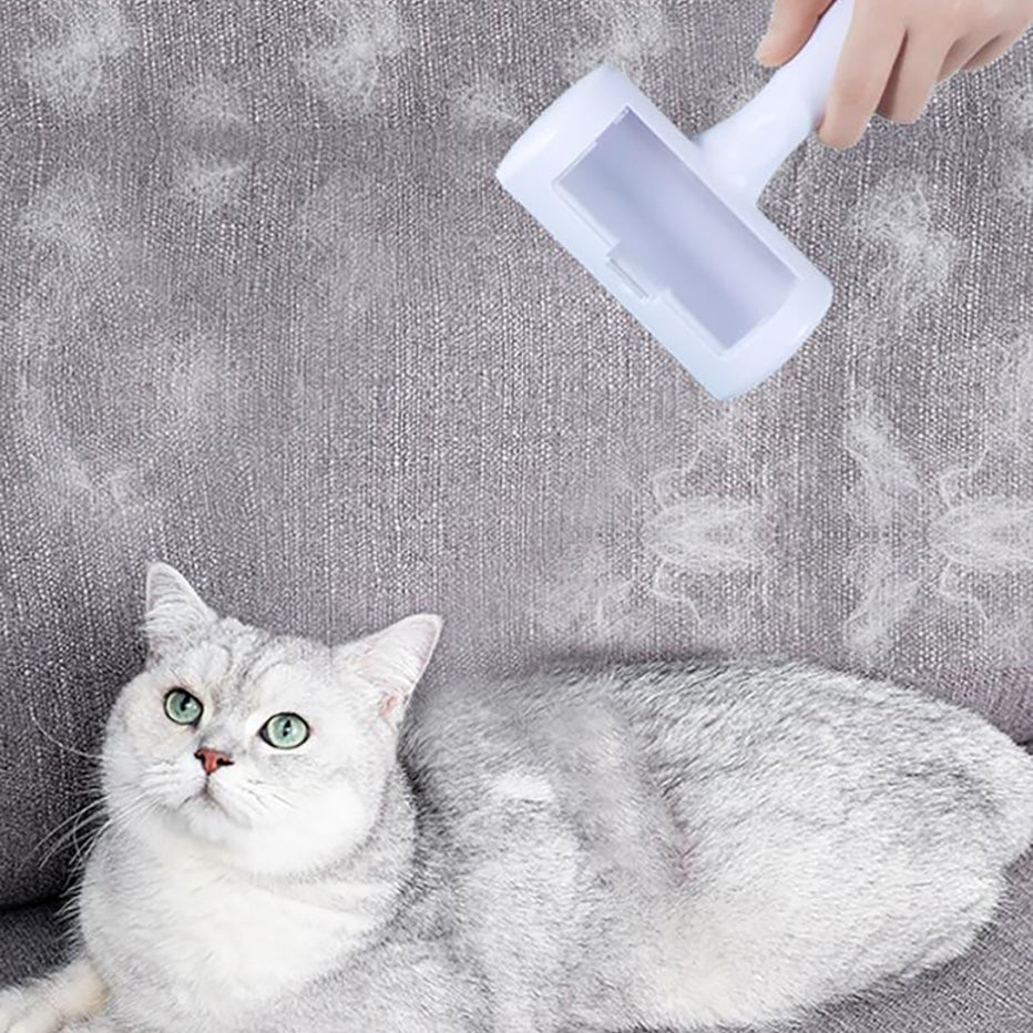 Pet Hair Remover Brush for Reusable Fur & Lint Cleanup