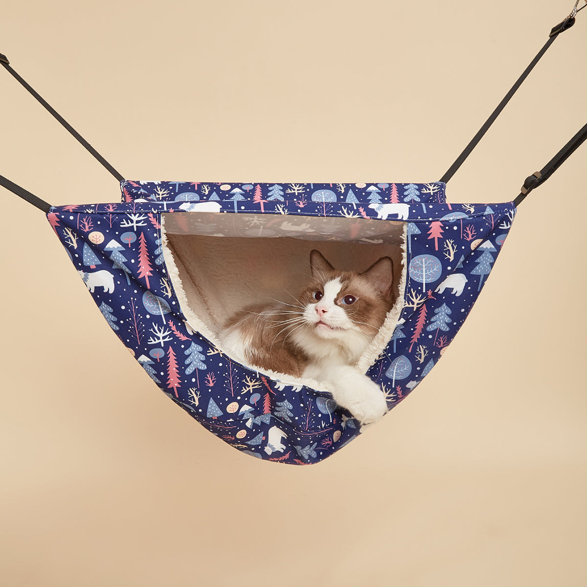 Cat Hammock Bed – Elevated, Space-Saving Comfort