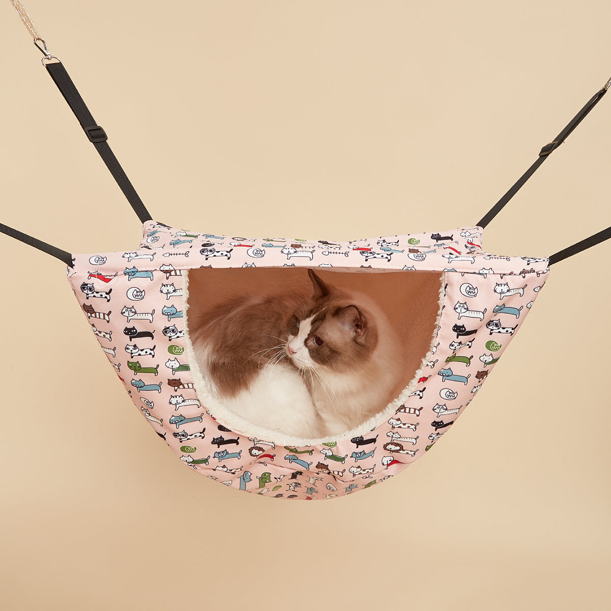 Cat Hammock Bed – Elevated, Space-Saving Comfort