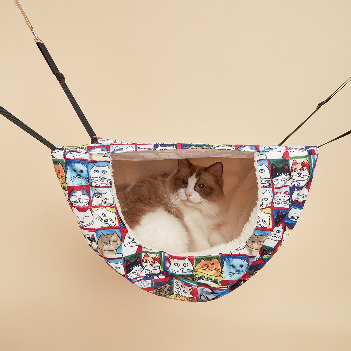 Cat Hammock Bed – Elevated, Space-Saving Comfort