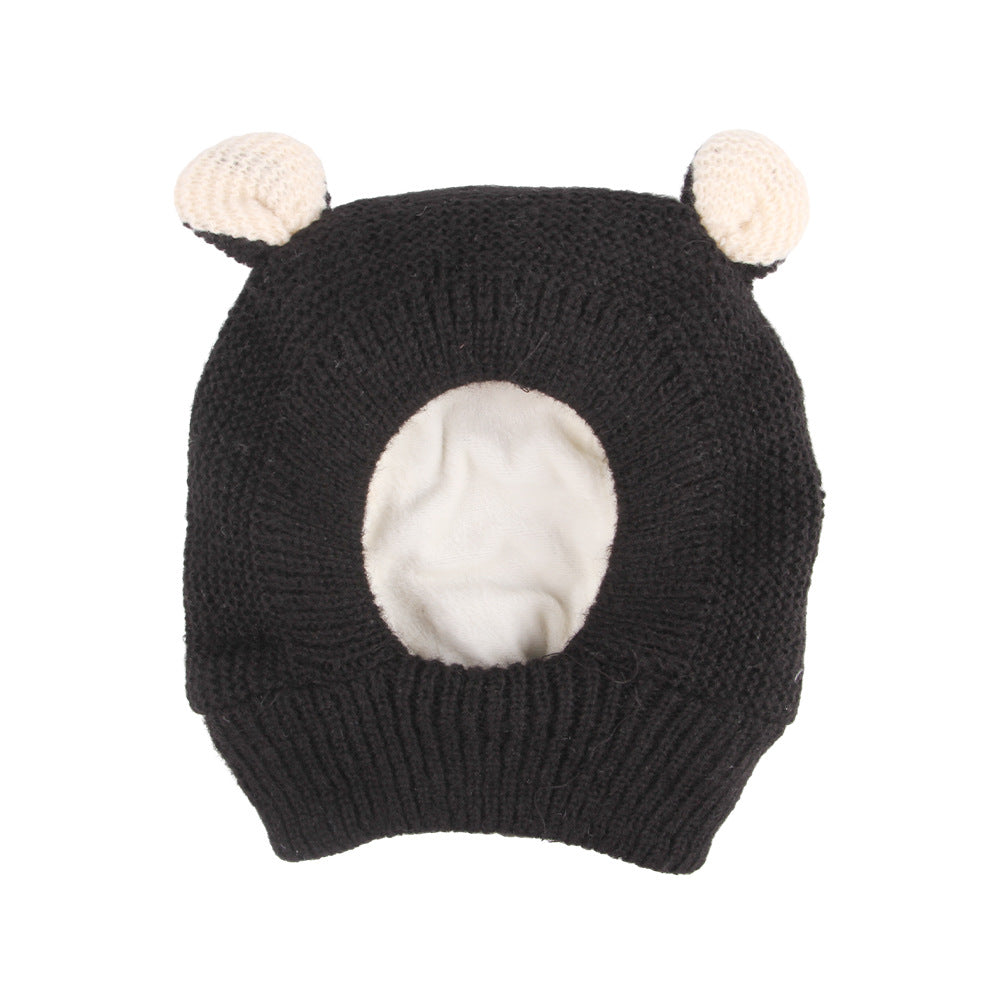 Dog Winter Hat | Warm Bear-Ear Knit for Cold Walks