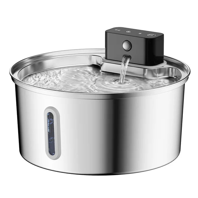 Automatic Cat Water Dispenser, Hands-Free 3.2L Bowl