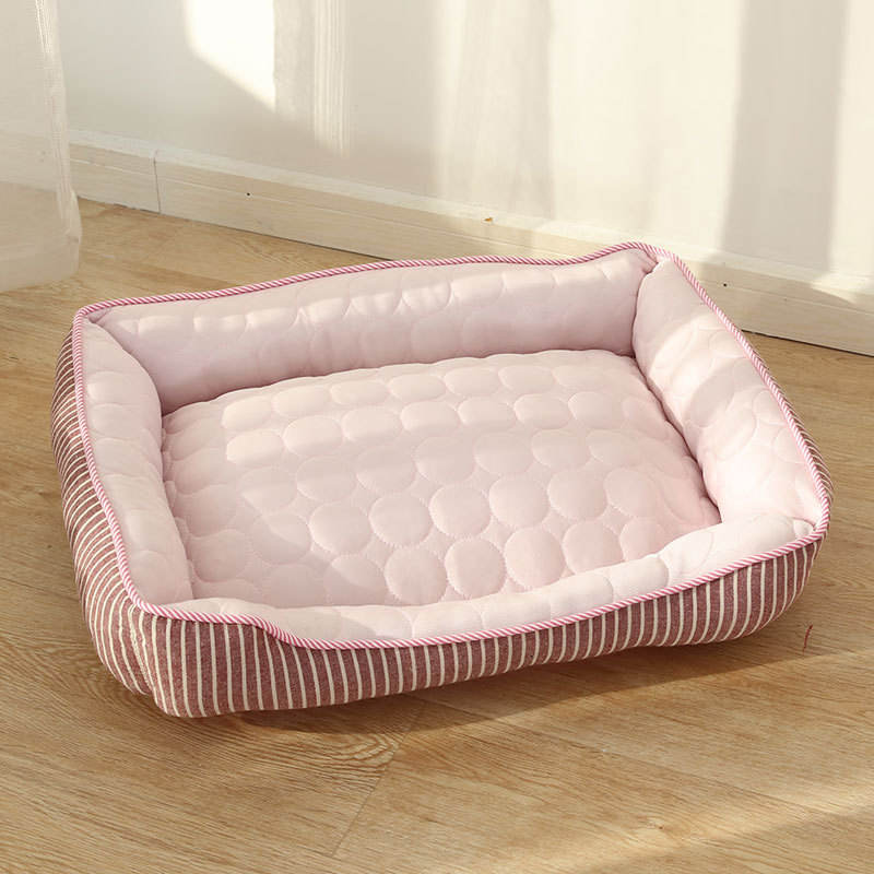 Cooling Dog Bed for Summer: Cushioned Comfortable Rest