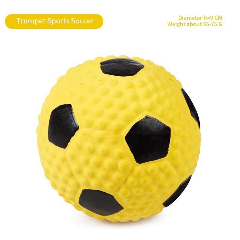 Latex Squeaky Dog Ball for Small Dogs | Chew & Fetch