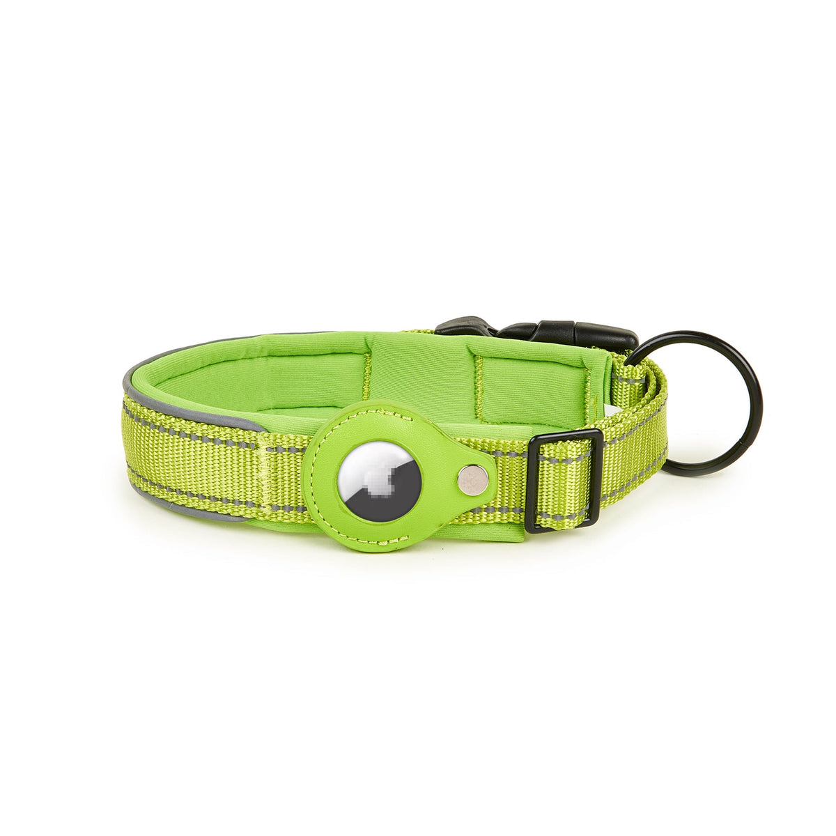 Reflective AirTag Dog Collar for Everyday Tracking