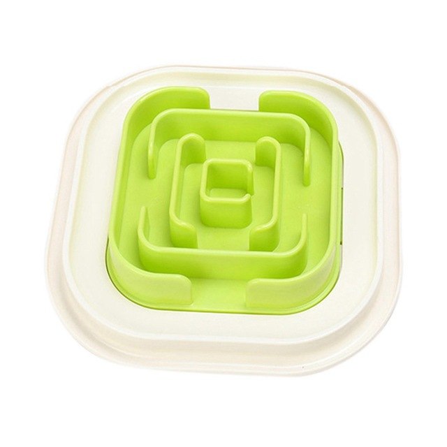 Slow Feeder Dog Bowl Maze for Dogs Who Inhale Kibble