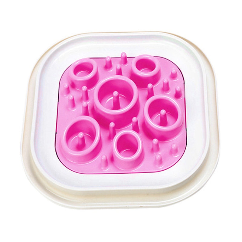 Slow Feeder Dog Bowl Maze for Dogs Who Inhale Kibble