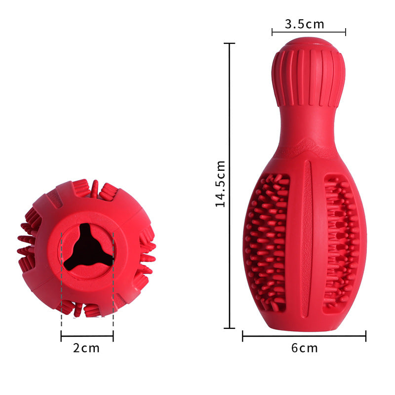 Interactive Treat-Dispensing Dog Chew Toy for Boredom