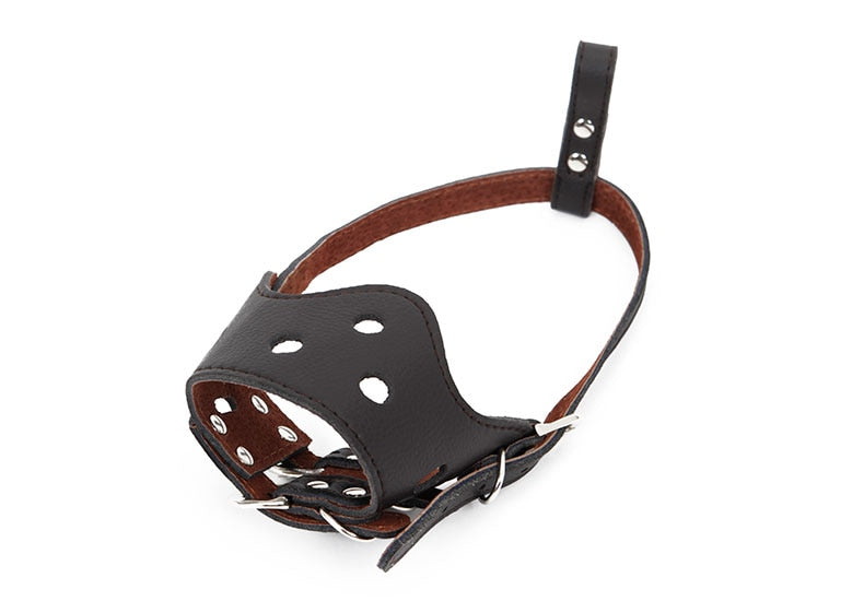 Adjustable Basket Muzzle for Secure Chewing Control