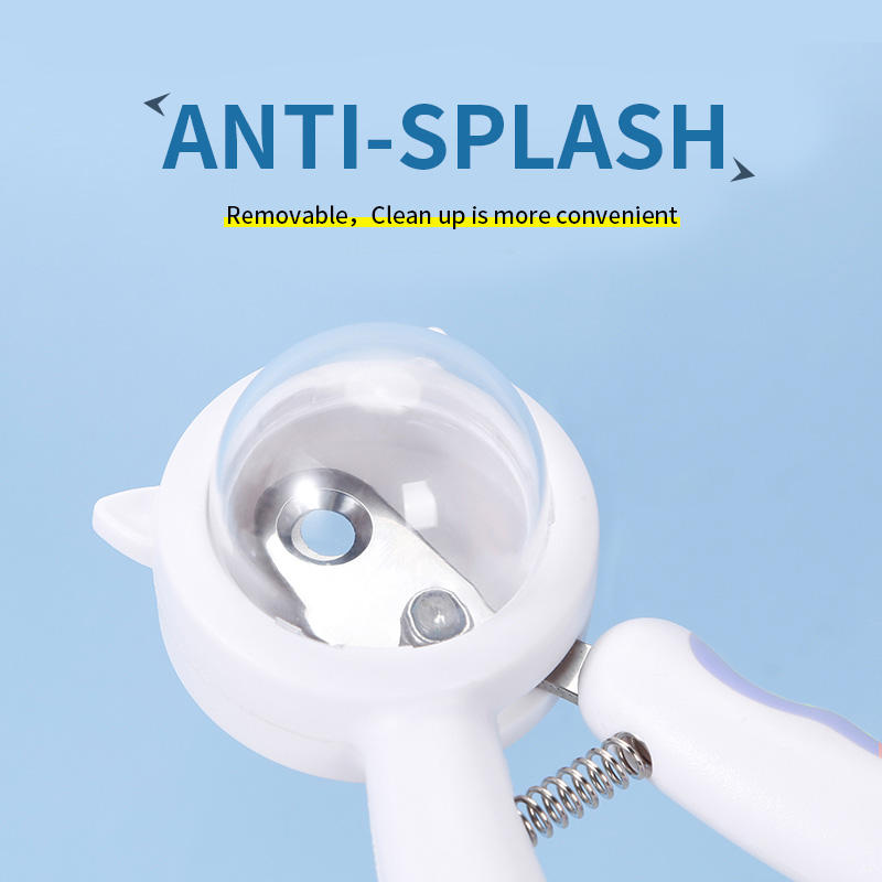 Cat Nail Clipper With Splash-Proof Guard & Rebound