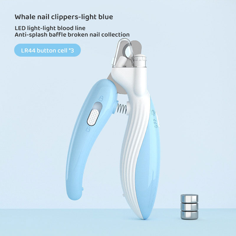 LED Pet Nail Clippers for Safer Dog & Cat Grooming