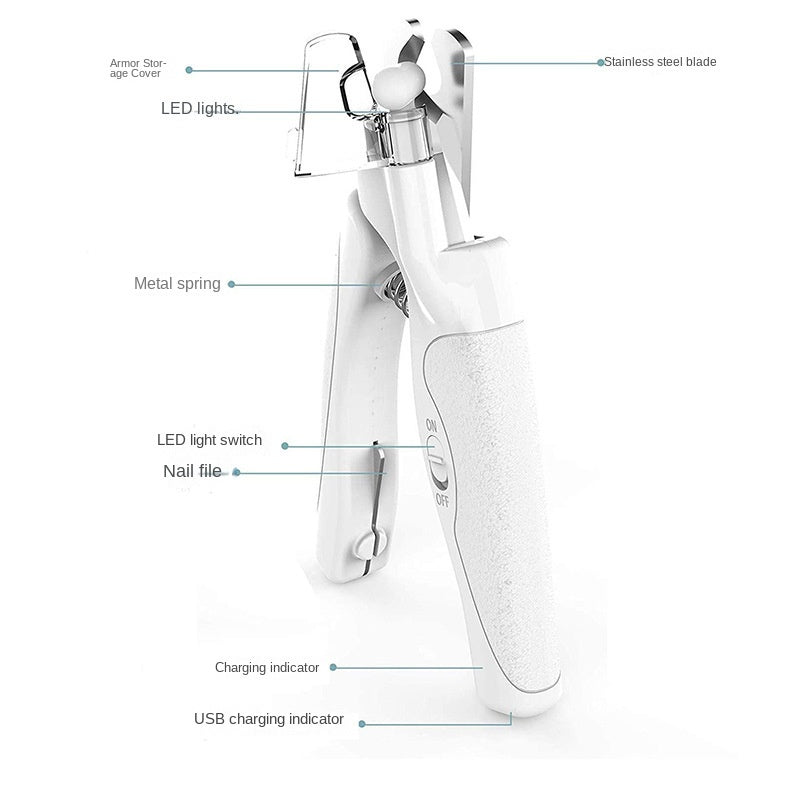 LED Dog Nail Clippers for Safer, Easier Home Grooming