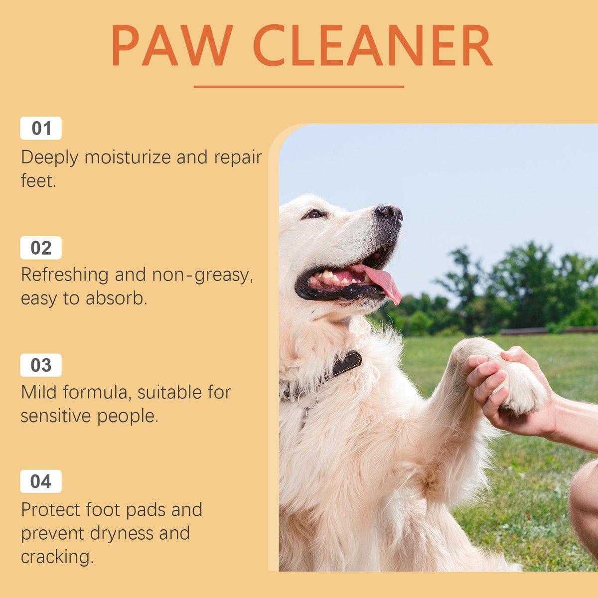 Pet Paw Balm Stick for Soft, Hydrated, Supple Paws