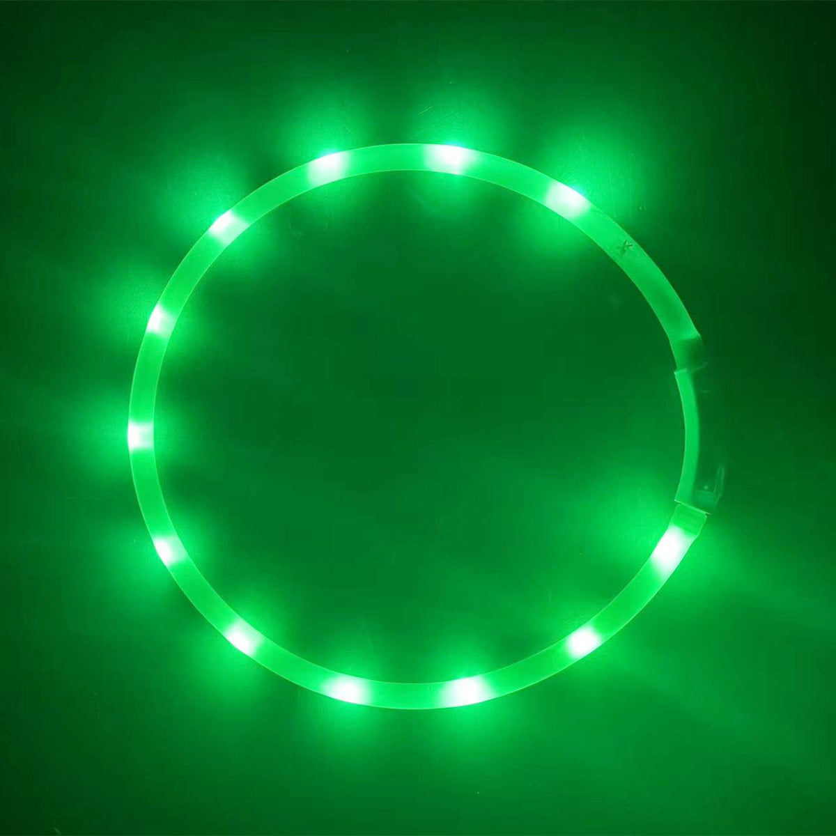Rechargeable LED Dog Collar for Nighttime Visibility