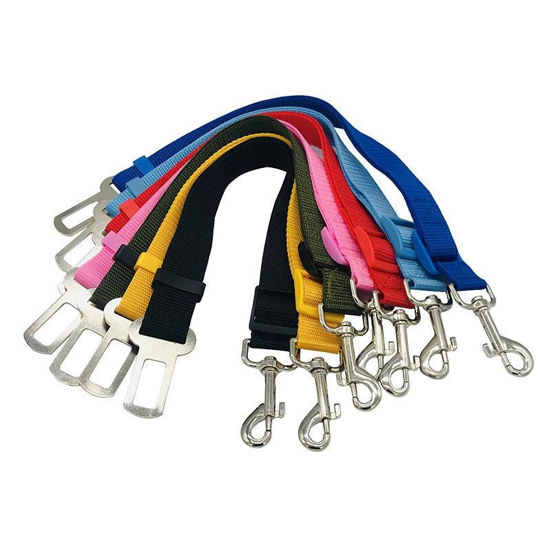 Adjustable Dog Car Safety Belt for Safer, Secure Travel