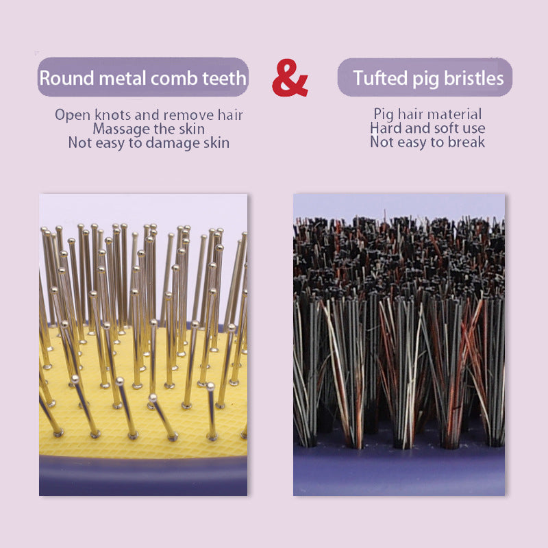 Pet Grooming Comb for Gentle Detangling & Massage