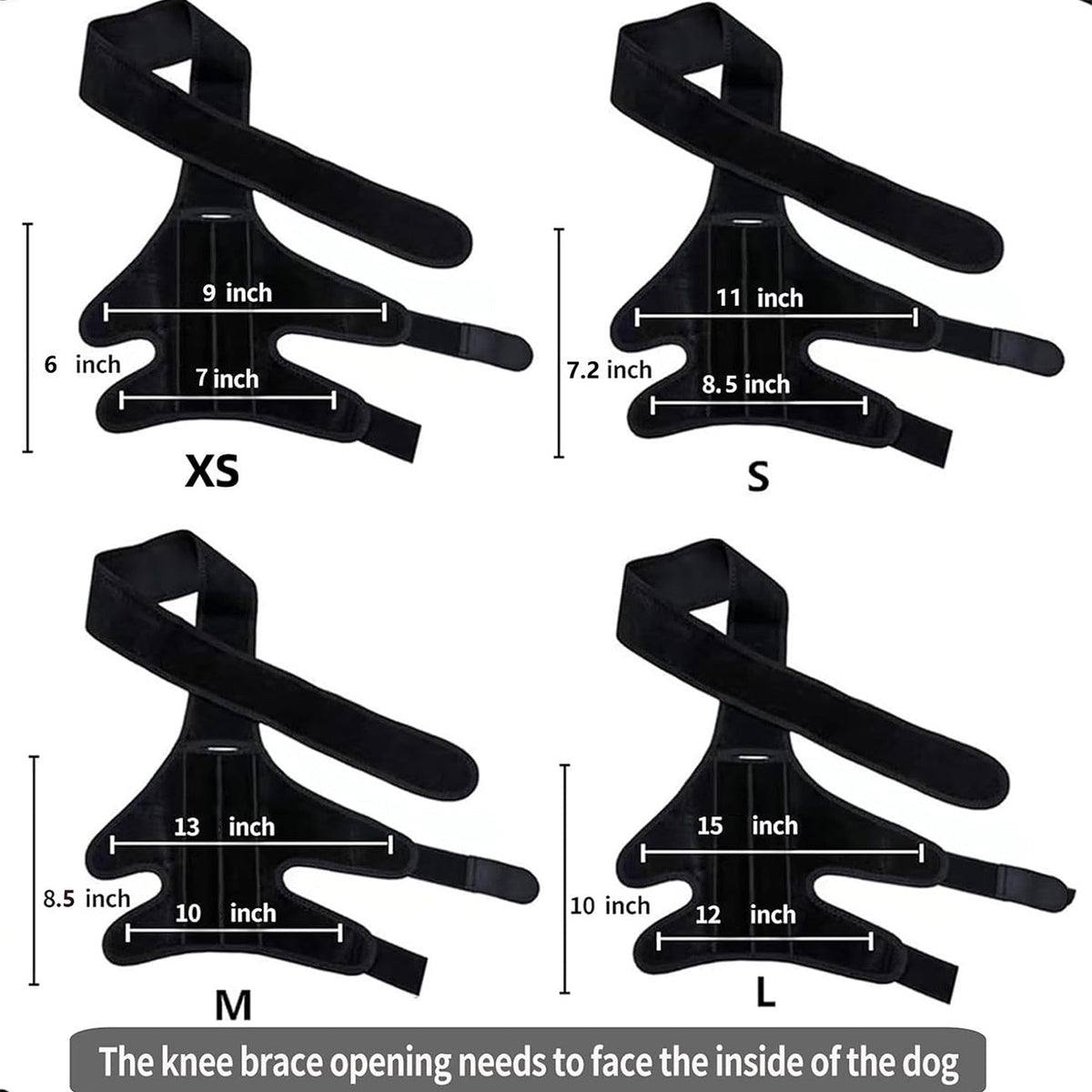 Adjustable Dog Knee Brace for Injury Recovery Support