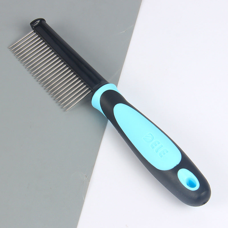 Pet Row Comb for Dogs & Cats | Smooth Tangled Fur