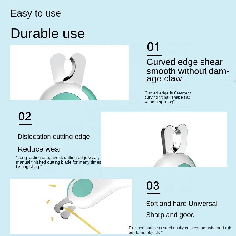 LED Pet Nail Clippers for Safer, Easier Trimming at Home