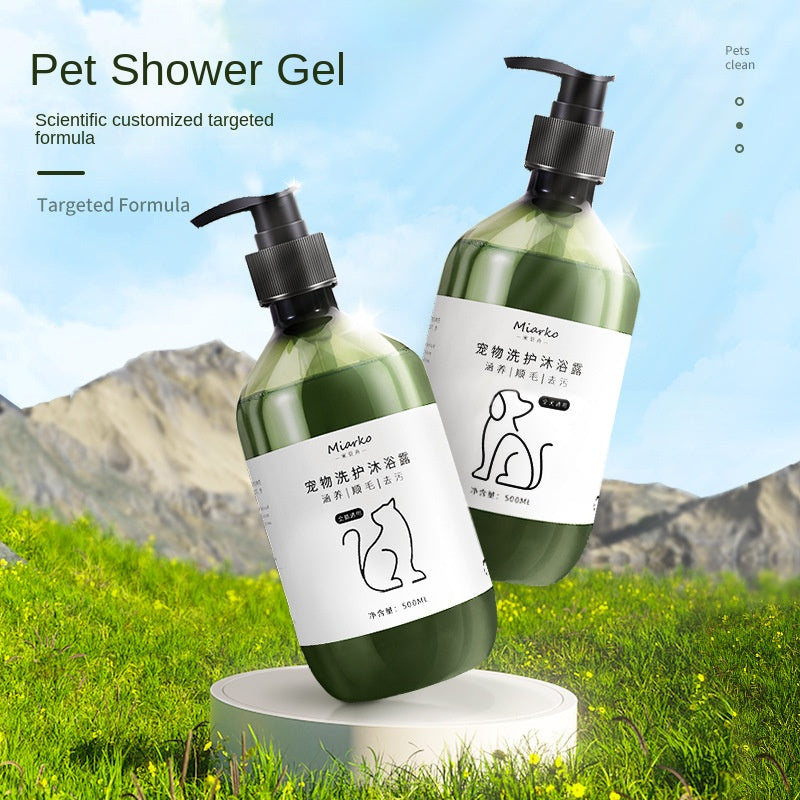Pet Shampoo 500ml for Fresh, Soft, Smooth Coats