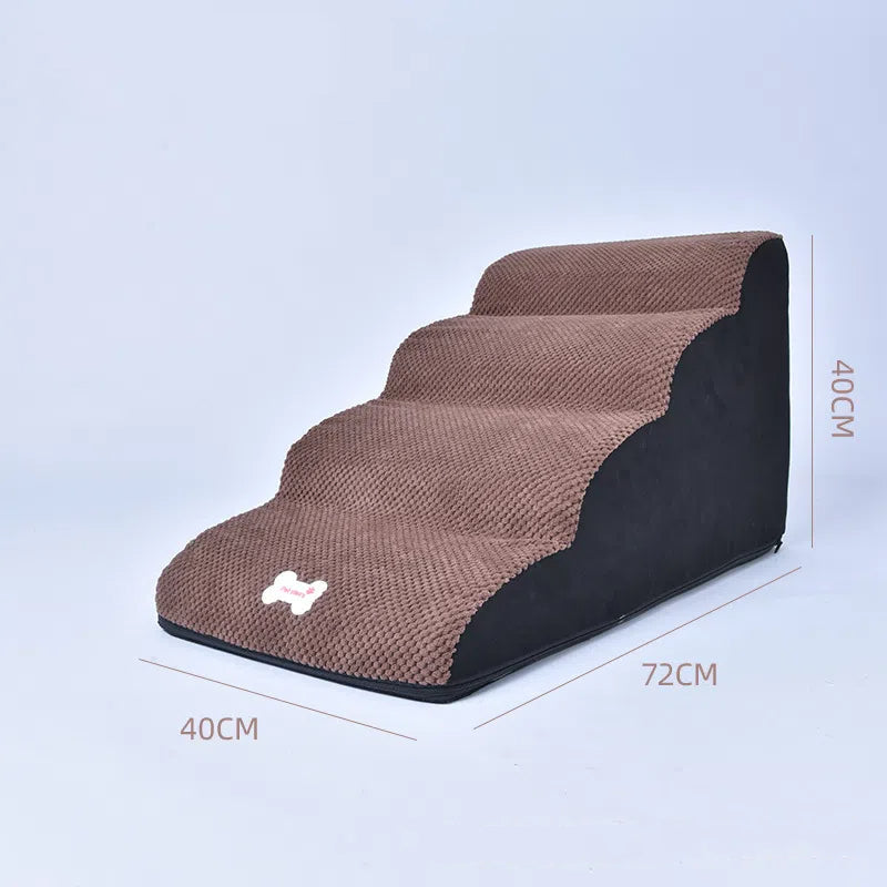 Pet Ramp Stairs for Small Dogs, Safer Sofa Access
