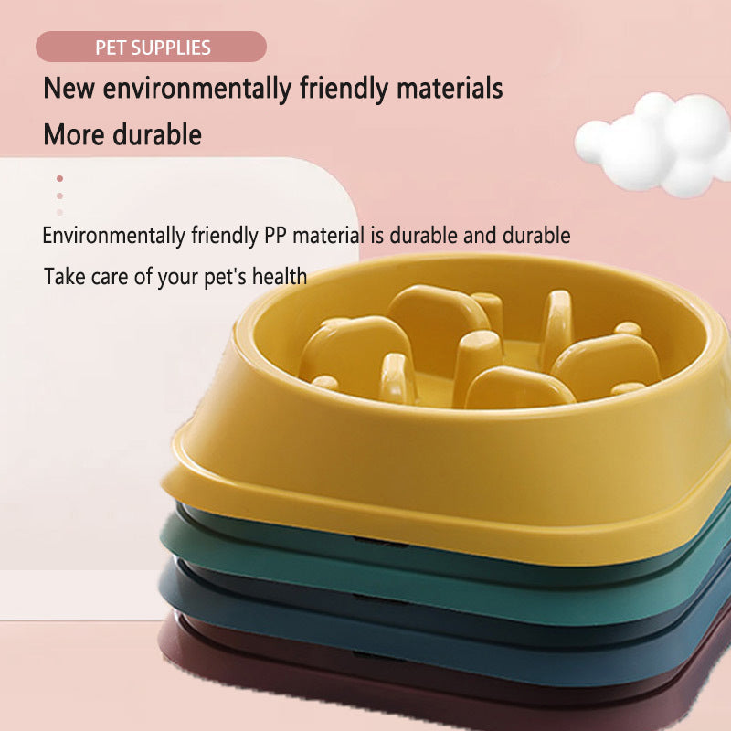 Slow Feeder Dog Bowl for Steadier, Calmer Mealtimes