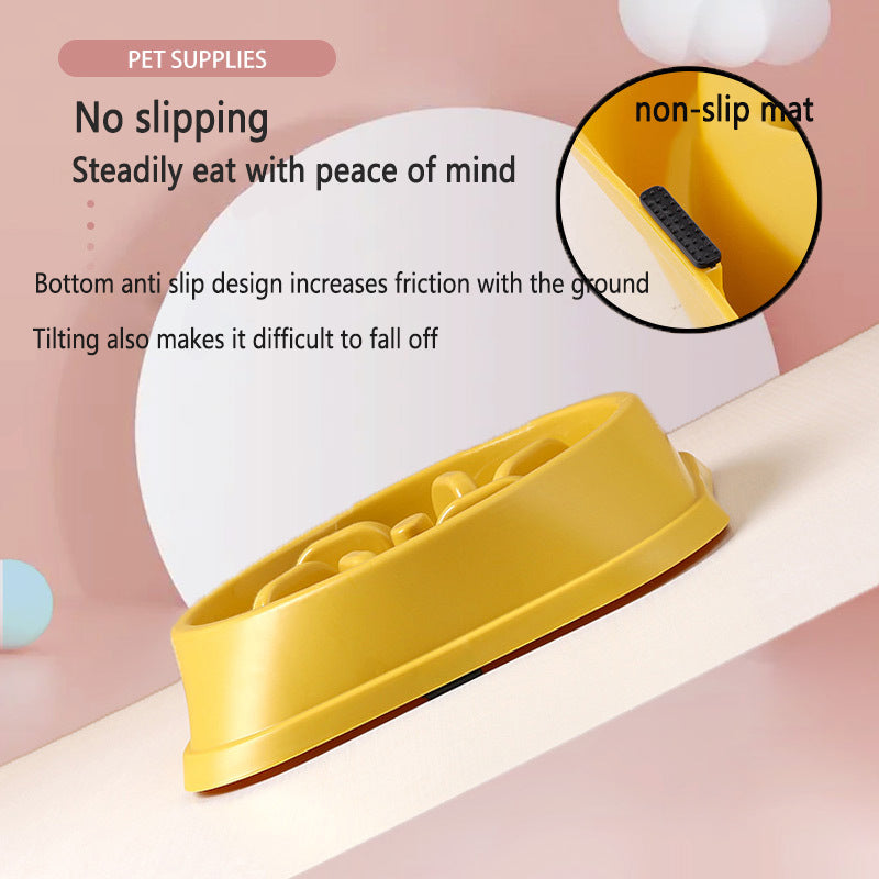 Slow Feeder Dog Bowl for Steadier, Calmer Mealtimes
