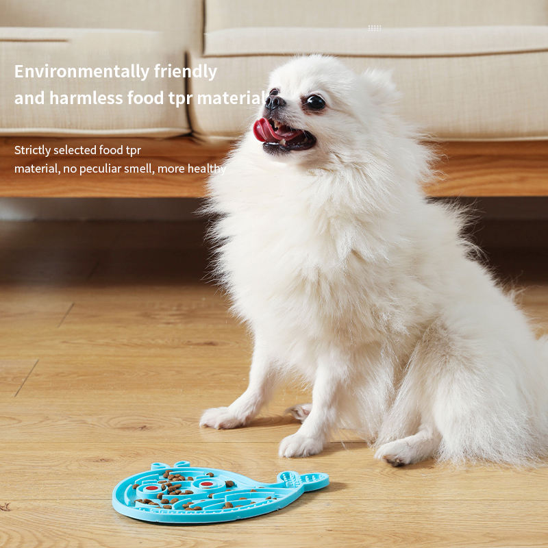 Slow Feeder Dog Bowl for Longer, Engaging Mealtimes