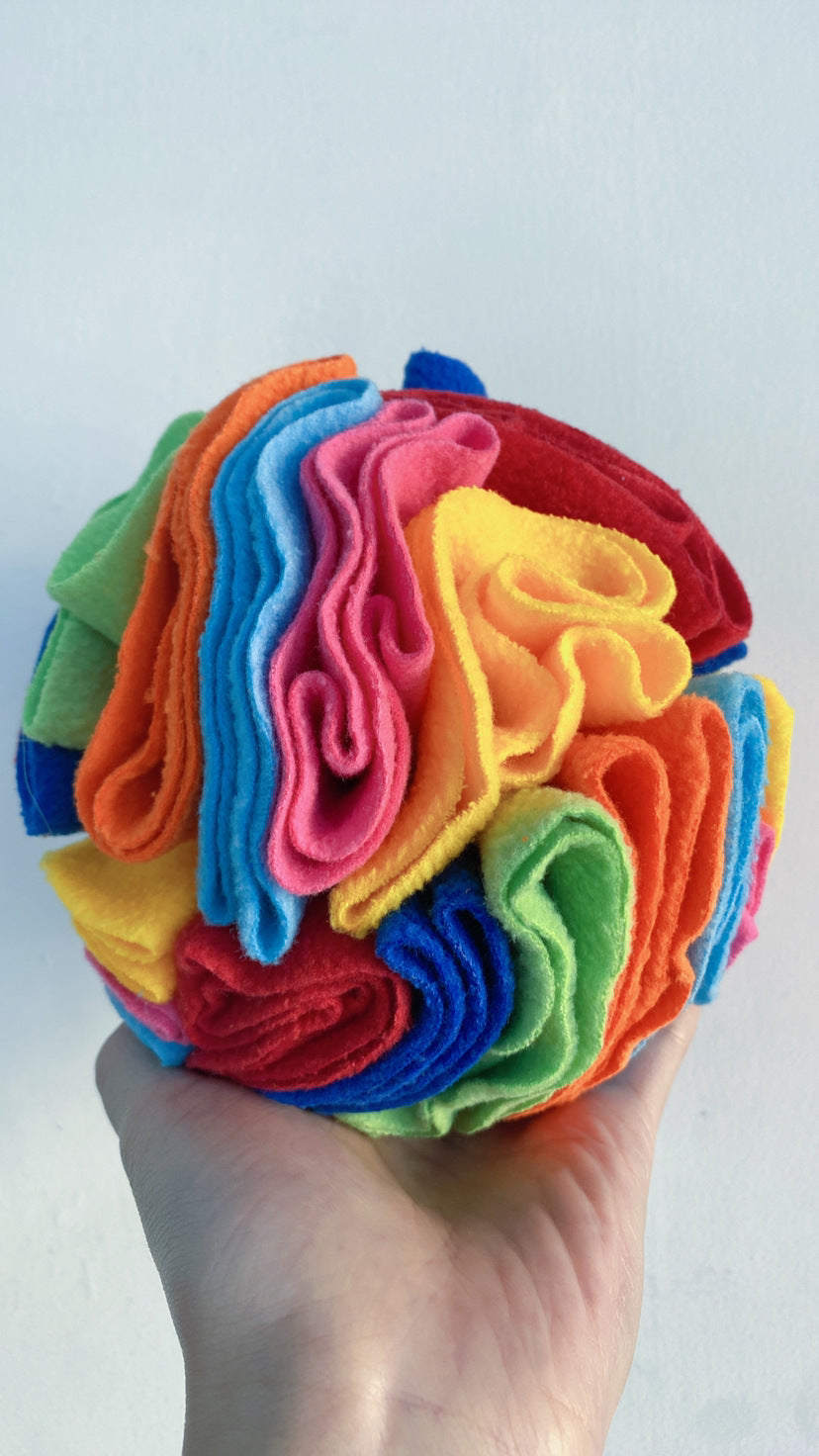 Dog Snuffle Ball for Interactive Indoor Enrichment