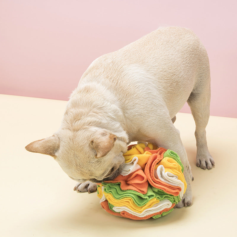 Dog Snuffle Ball for Interactive Indoor Enrichment
