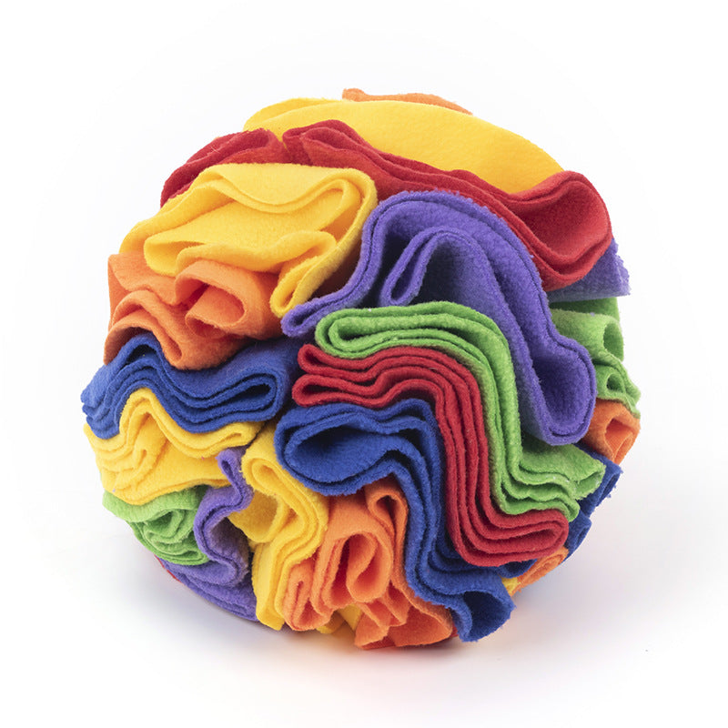 Dog Snuffle Ball for Interactive Indoor Enrichment