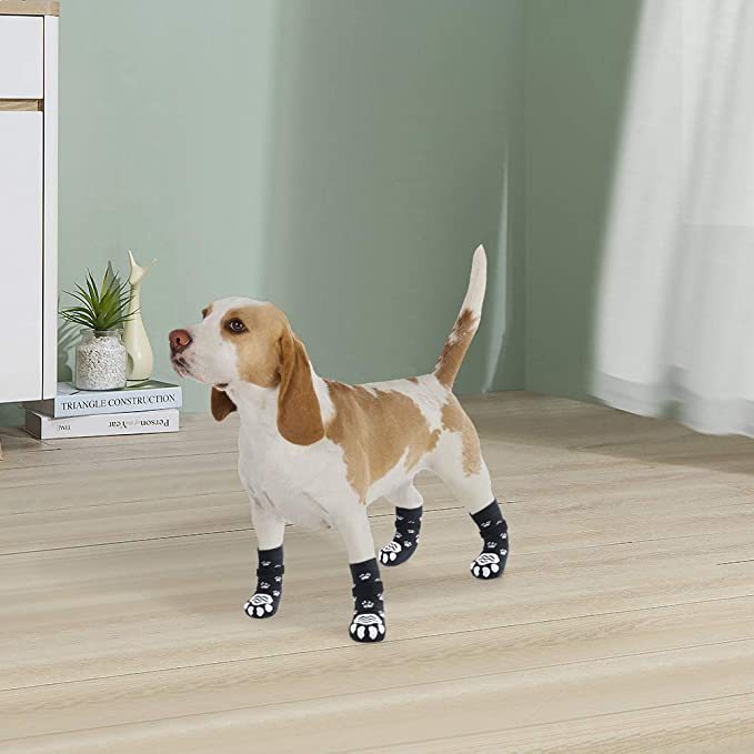 Non-Slip Pet Socks for Dogs & Cats | Indoor Paw Grip