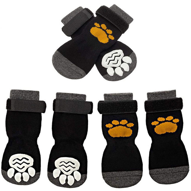 Non-Slip Pet Socks for Dogs & Cats | Indoor Paw Grip