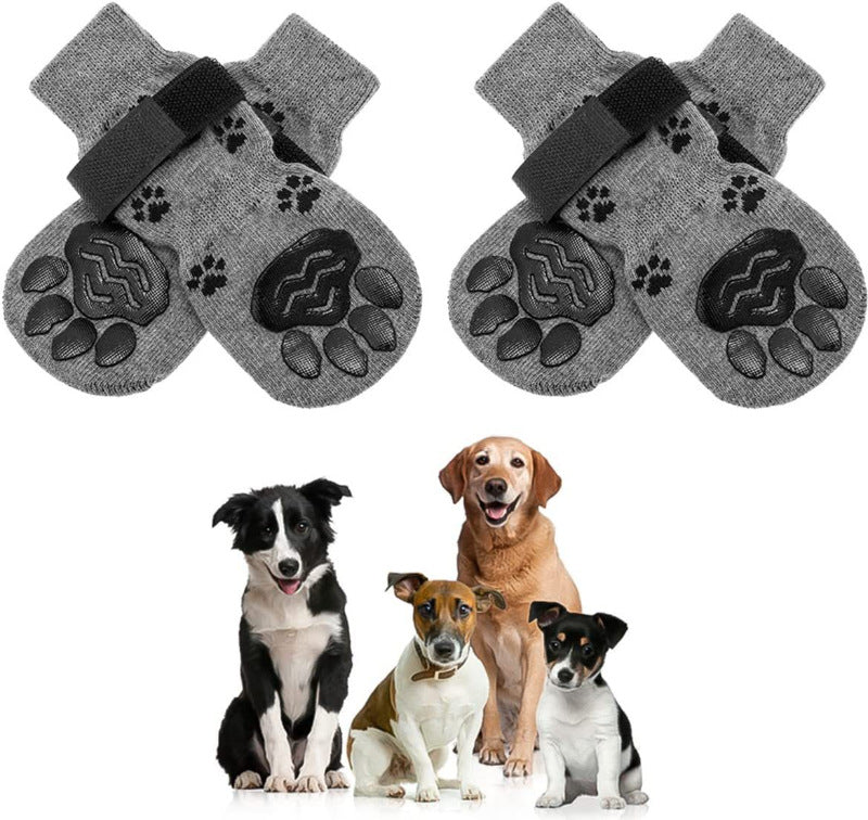 Non-Slip Pet Socks for Dogs & Cats | Indoor Paw Grip
