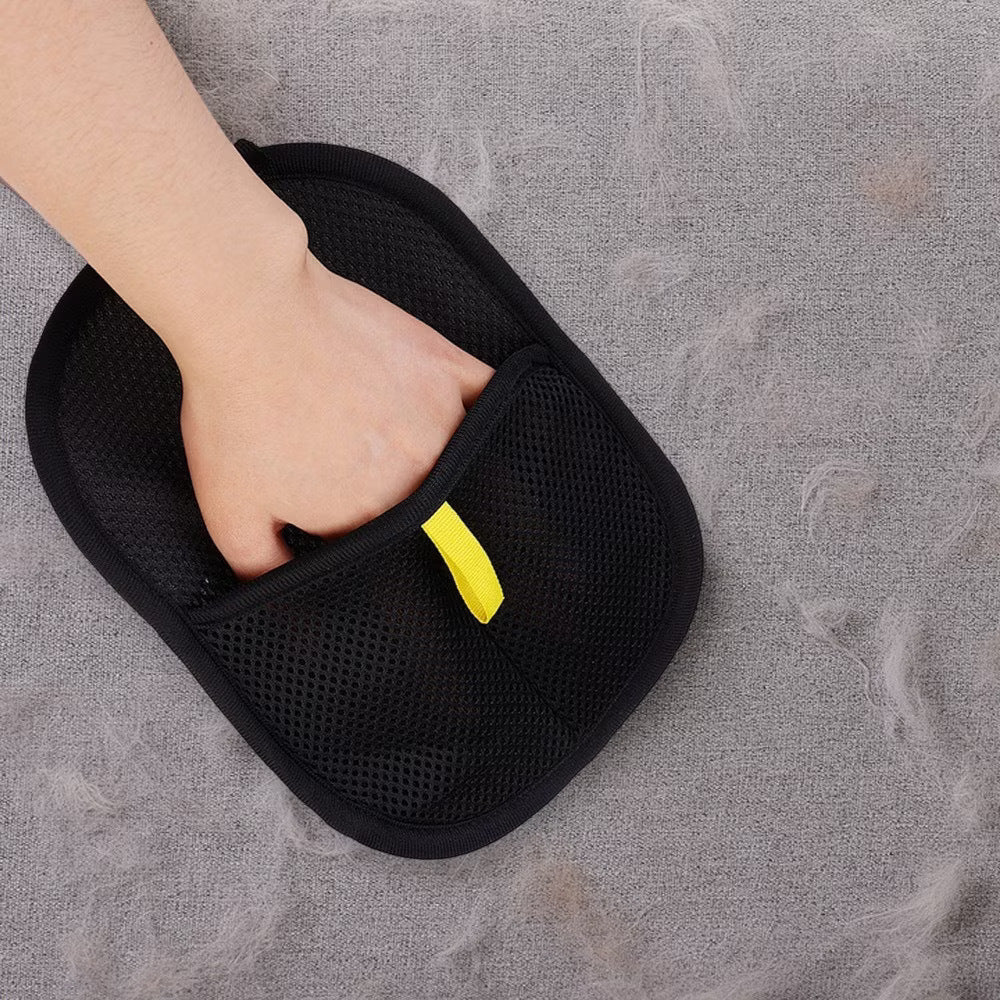 Pet Hair Removal Glove for Sofas, Clothes & Grooming