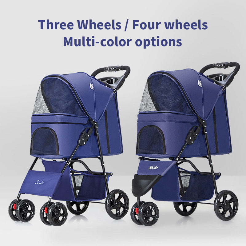 Pet Stroller for Small Dogs & Cats | Comfortable Travel