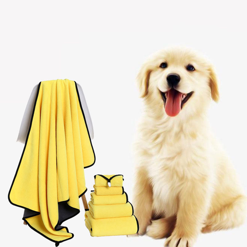 Pet Drying Towel for Dogs & Cats, Thick Absorbent