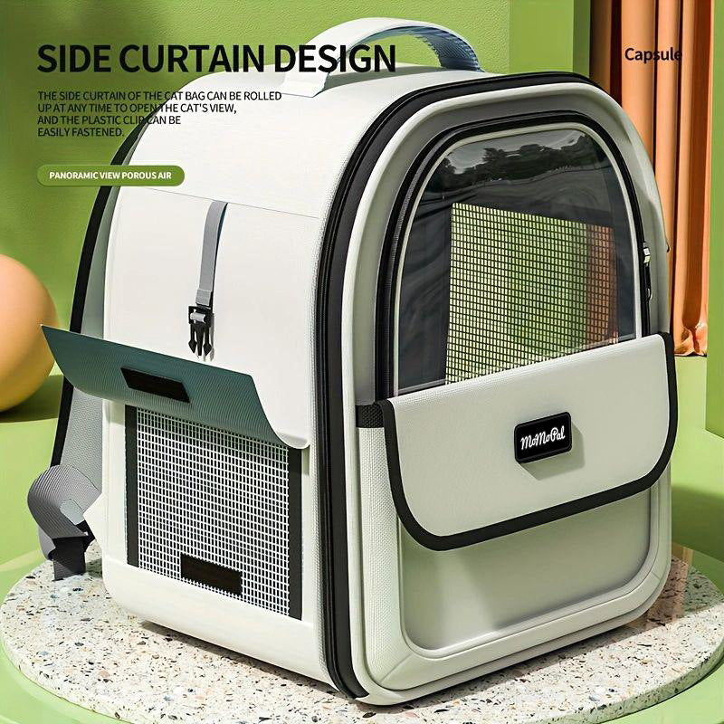 Cat Backpack Carrier With Panoramic View & Ventilation