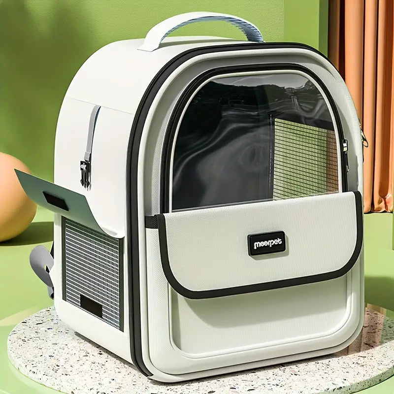 Cat Backpack Carrier With Panoramic View & Ventilation