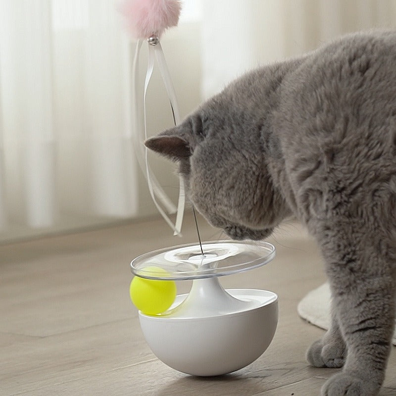 Interactive Cat Toy for Independent Indoor Cat Play