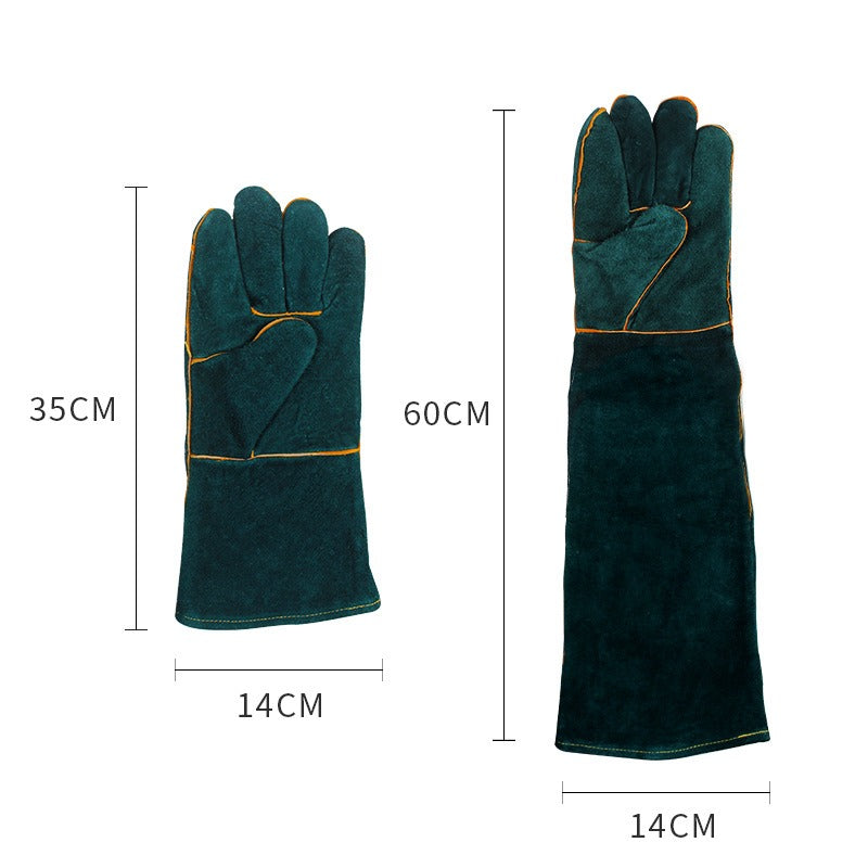 Animal Handling Gloves for Bite Protection and Grip
