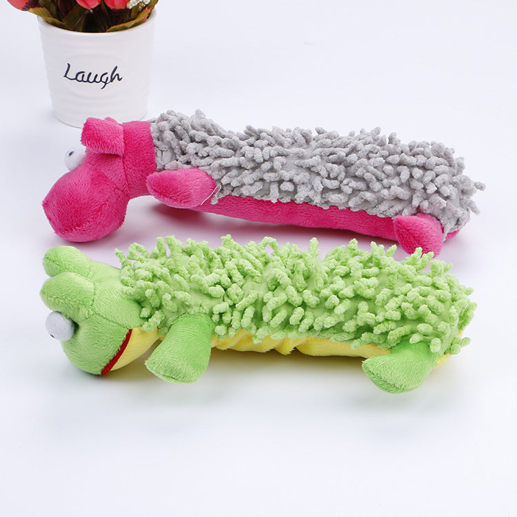 Plush Dog Chew Toys – 2-Piece Interactive Molar Set