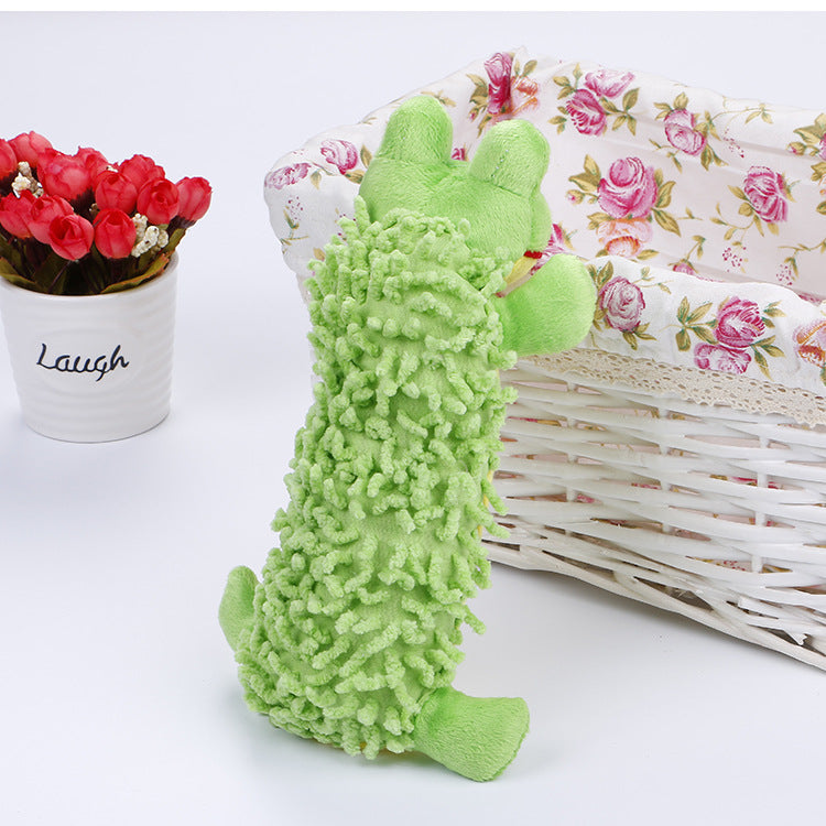 Plush Dog Chew Toys – 2-Piece Interactive Molar Set