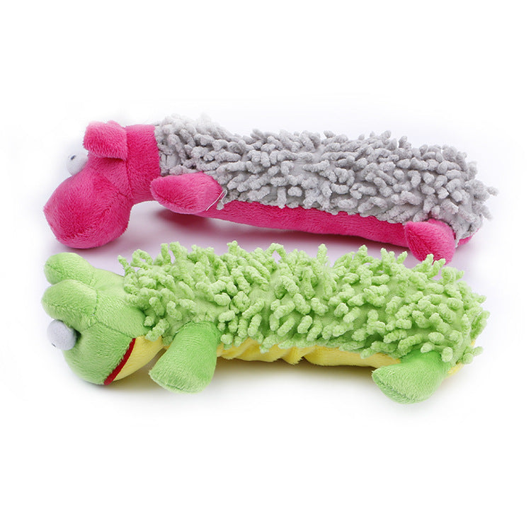 Plush Dog Chew Toys – 2-Piece Interactive Molar Set