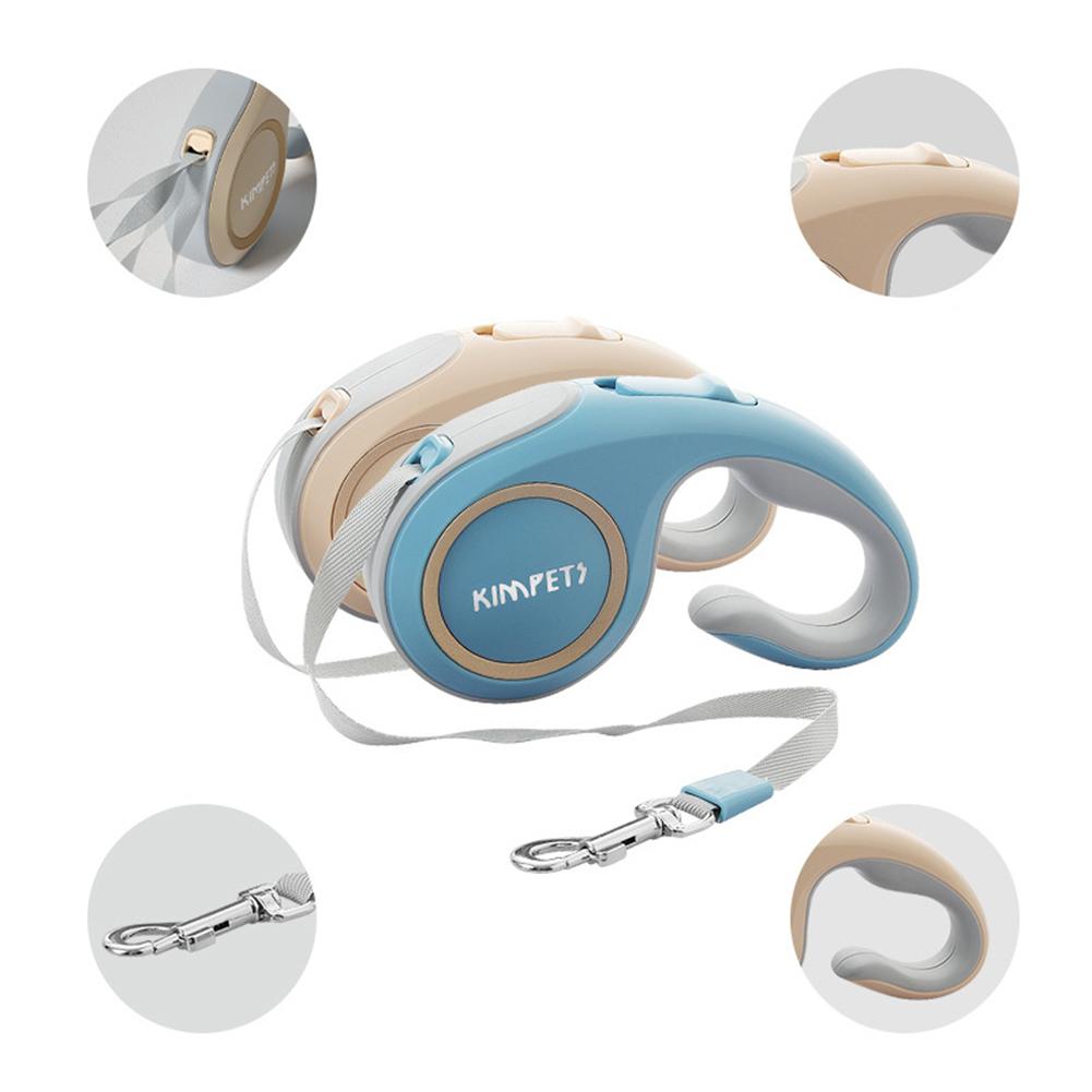 Retractable Dog Leash 3m With One-Button Length Control