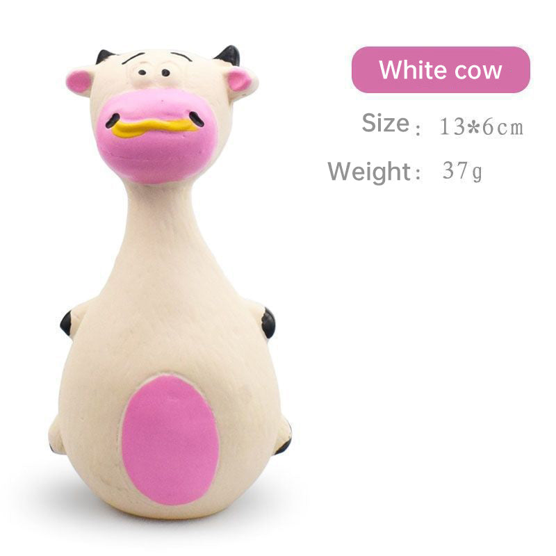 Washable Latex Dog Toy for Boredom Relief and Chew Play