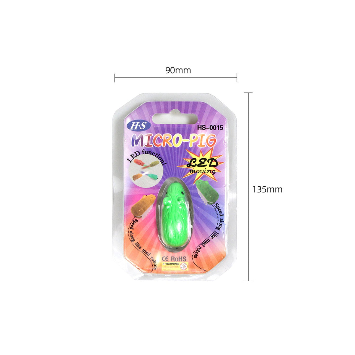 Interactive Cat Toy With LED Light & Moving Mouse Play