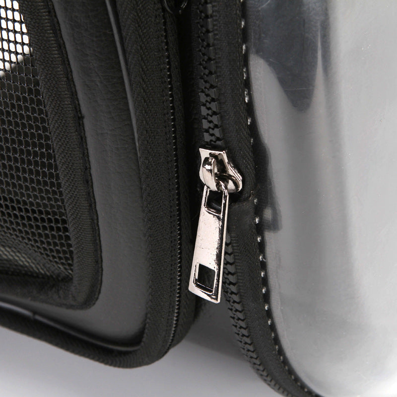 Transparent Cat Carrier Backpack for Ventilated Travel