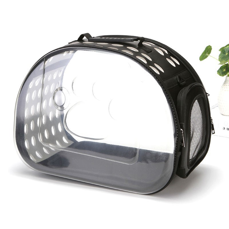 Transparent Cat Carrier Backpack for Ventilated Travel