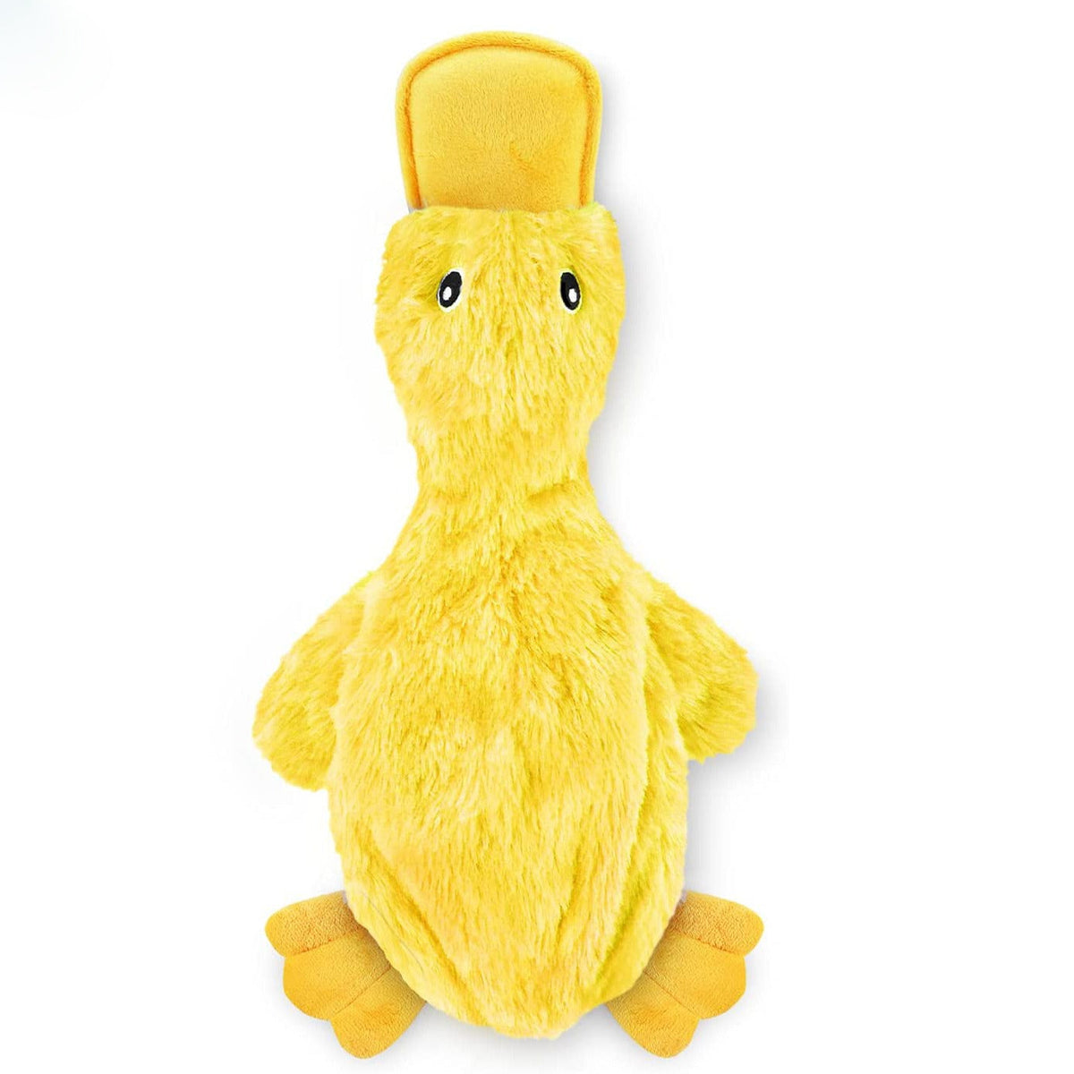 Stuffing-Free Duck Dog Toy for Engaging, Less-Messy Play